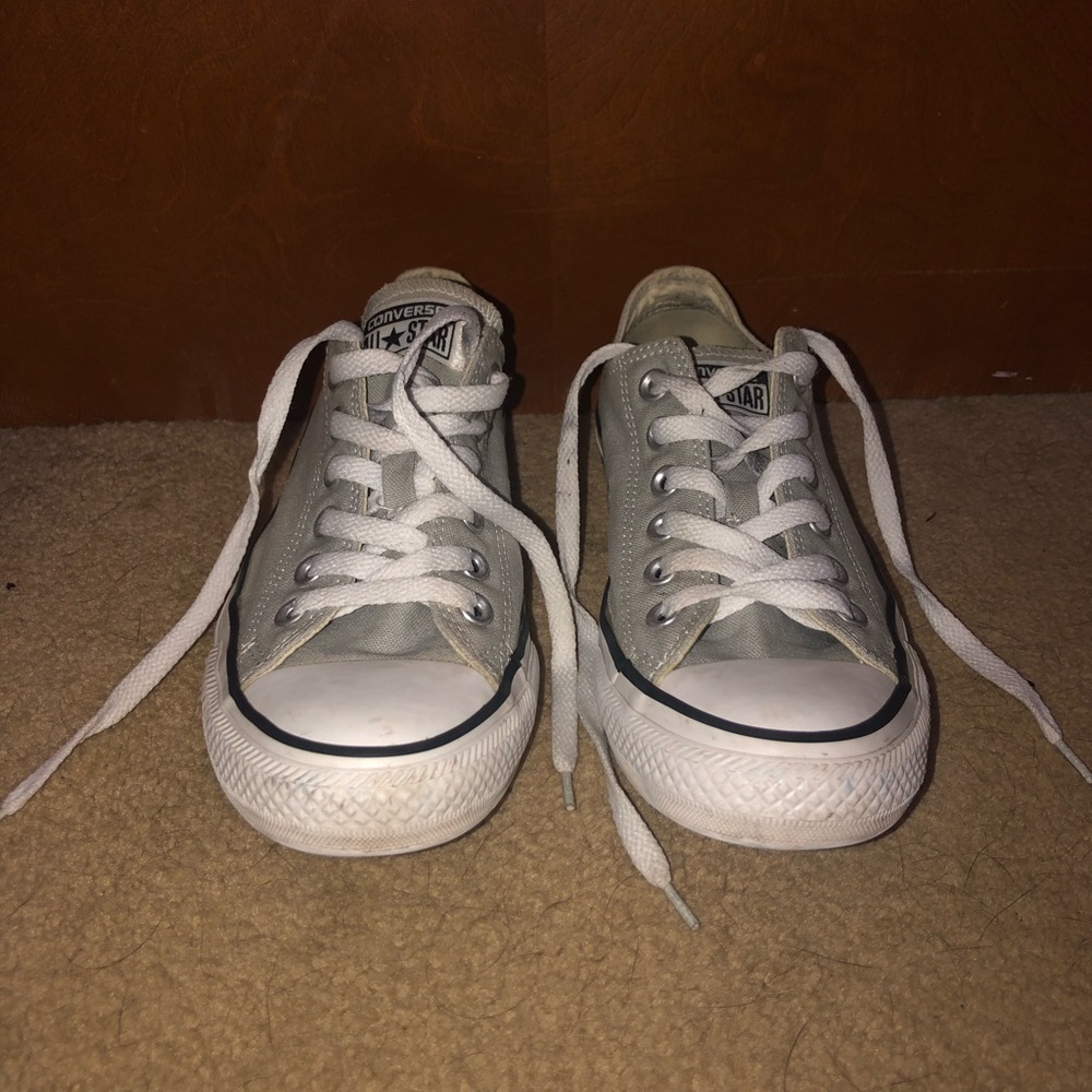 Light grey Converse